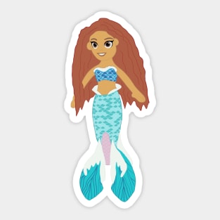 New Little Mermaid Ariel Doll Sticker